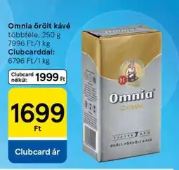 Tesco OMNIA őrölt kávé ajánlat