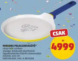 PENNY Minions palacsintasütő ajánlat