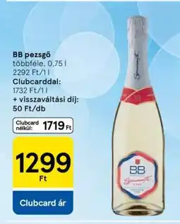 Tesco BB pezsgő ajánlat