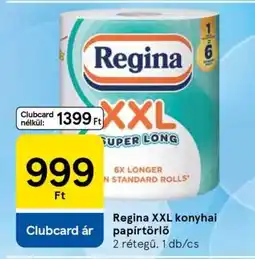 Tesco Regina XXL konyhai papírtörlő ajánlat