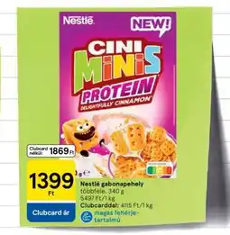 Tesco NESTLÉ Gabonapehely ajánlat