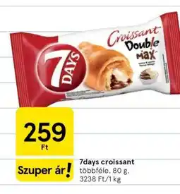 Tesco 7days croissant ajánlat