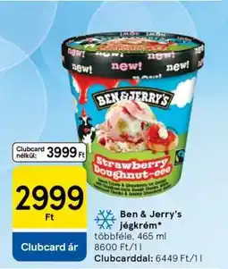 Tesco BEN&JERRY'S Jégkrém ajánlat