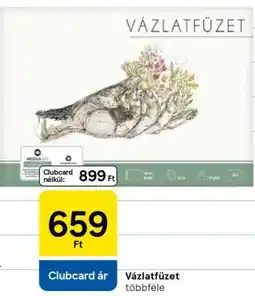 Tesco Vázlatfüzet ajánlat
