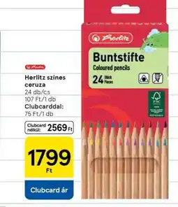 Tesco HERLITZ SZÍNES CERUZA ajánlat