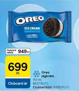 Tesco Oreo jégkrém ajánlat