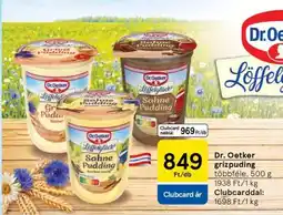 Tesco Dr. Oetker Grízpuding ajánlat