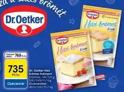 Tesco Dr. Oetker házi krémes krémpor ajánlat