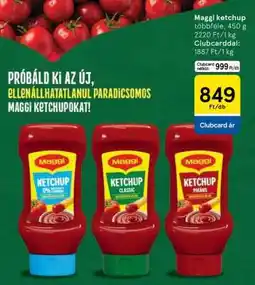 Tesco Maggi ketchup ajánlat