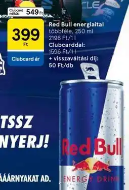 Tesco RED BULL Energiaital ajánlat