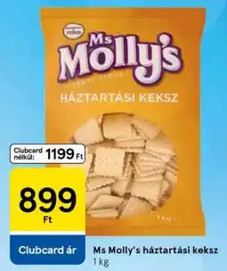 Tesco Ms Molly's háztartási keksz ajánlat
