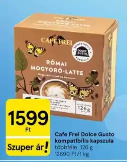 Tesco Cafe Frei Dolce Gusto kompatibilis kapszula ajánlat