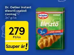Tesco Dr. Oetker instant élesztő családi csomag ajánlat