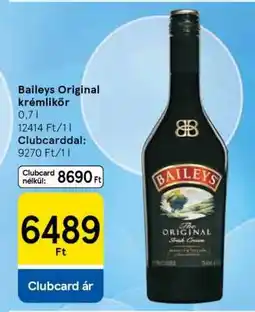 Tesco Baileys Original krémlikőr ajánlat