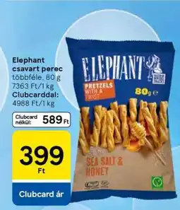 Tesco ELEPHANT Csavart perec ajánlat