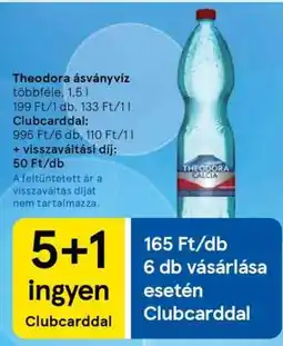 Tesco THEODORA Ásványvíz ajánlat