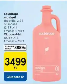Tesco Souldrops mosógél ajánlat