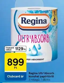 Tesco Regina Ultr'Absorb konyhai papírtörlő ajánlat