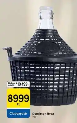 Tesco Demizson üveg ajánlat