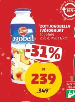 PENNY Zott Jogobella Ivójoghurt ajánlat