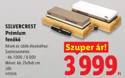 Lidl Silvercrest prémium fenőkő ajánlat