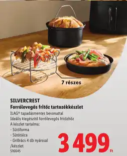 Lidl Silvercrest forrólevegős fritőz tartozékkészlet ajánlat