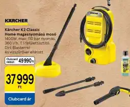 Tesco Kärcher K2 Classic Home magasnyomású mosó ajánlat
