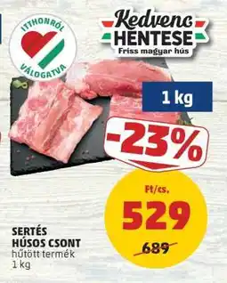 PENNY Sertés húsos csont ajánlat