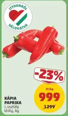 PENNY Kápia paprika ajánlat