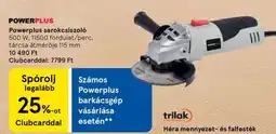 Tesco Powerplus sarokcsiszoló ajánlat