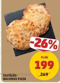 PENNY TEJFÖLÖS-BACONOS PIZZA ajánlat