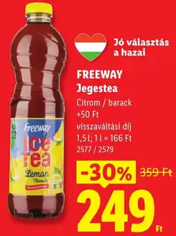 Lidl Freeway jegesta ajánlat