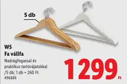 Lidl Fa vállfa ajánlat