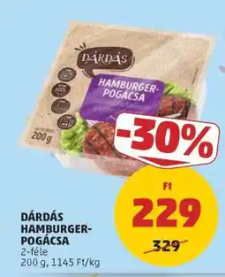 PENNY DÁRDÁS HAMBURGER-POGÁCSA ajánlat