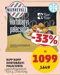 PENNY Ripp Ropp Hortobágyi Palacsinta ajánlat