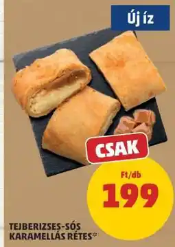 PENNY Tejberizses-sós karamellás rétes ajánlat