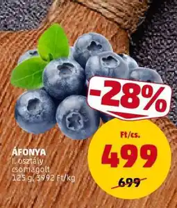 PENNY Áfonya ajánlat