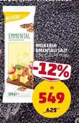 PENNY Milkeria Emmentáli sajt ajánlat
