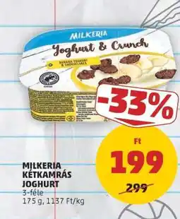 PENNY Milkeria Kétkamrás Joghurt ajánlat
