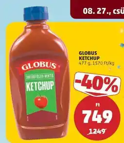PENNY Globus ketchup ajánlat