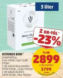 PENNY OSTOROS BOR ajánlat