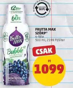 PENNY FRUTTA MAX SZÖRP ajánlat