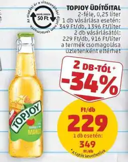 PENNY TopJoy Üdítőital ajánlat