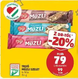 PENNY TRIJÓ MÜZLI SZELET ajánlat