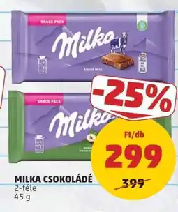 PENNY MILKA Csokoládé ajánlat