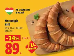 Lidl Nosztalgia kifli ajánlat