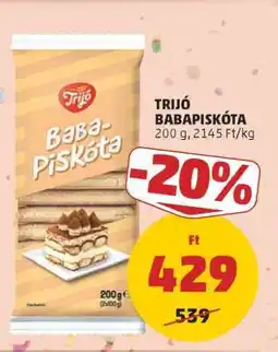 PENNY TRIJÓ BABAPISKÓTA ajánlat