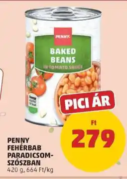 PENNY PENNY Fehérbab Paradicsomszószban ajánlat