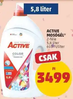 PENNY ACTIVE Mosógél ajánlat