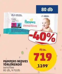 PENNY PAMPERS NEDVES TÖRLŐKENDŐ ajánlat